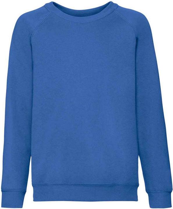 Actual product image Fruit of the Loom Childrens/Kids Classic Raglan Sweatshirt (140, 146)