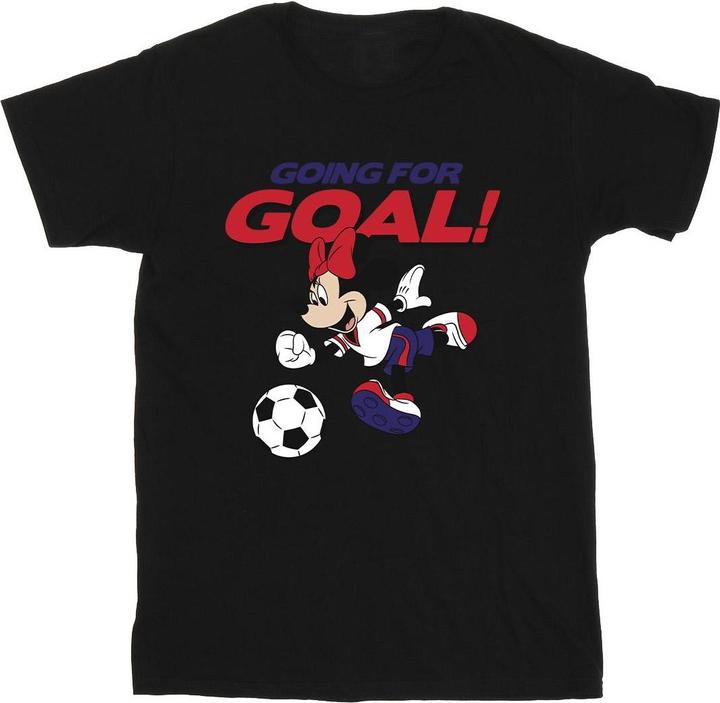 Immagine prodotto Disney Minnie Mouse Going For Goal Maglietta Uomo (XXL)