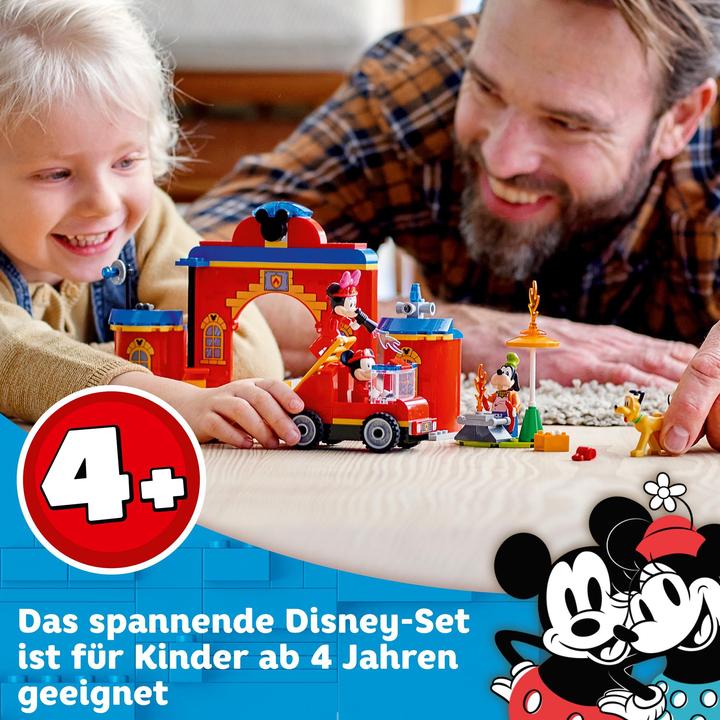 Image du produit LEGO La caserne de pompiers et le camion de pompiers de Micky (10776, LEGO Disney)