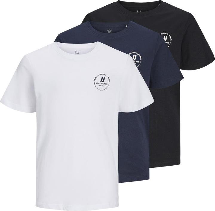 Jack & Jones Jjeswift Tee Ss Noos 3pk Mp Jnr