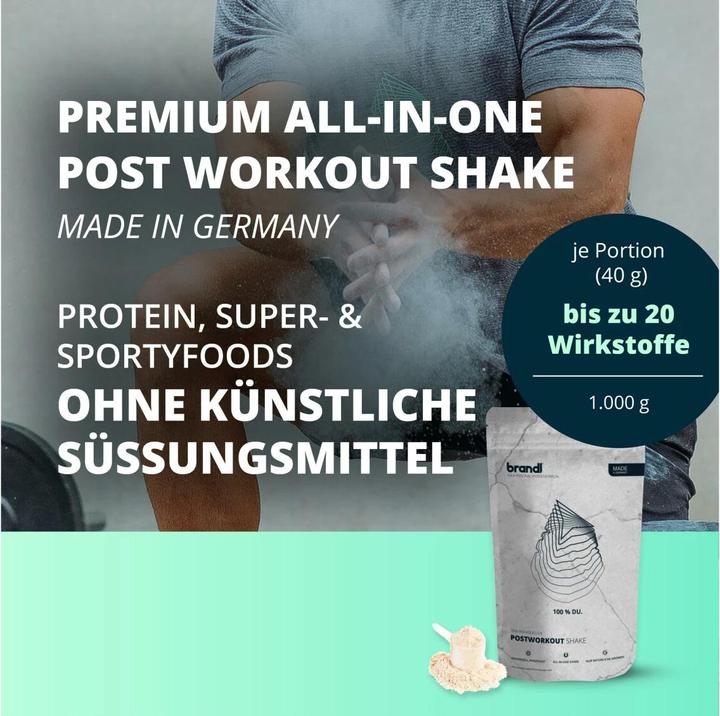 Produktbild Brandl-Nutrition Pulver Post Workout (Banane, 1 Stk., 1000 g)