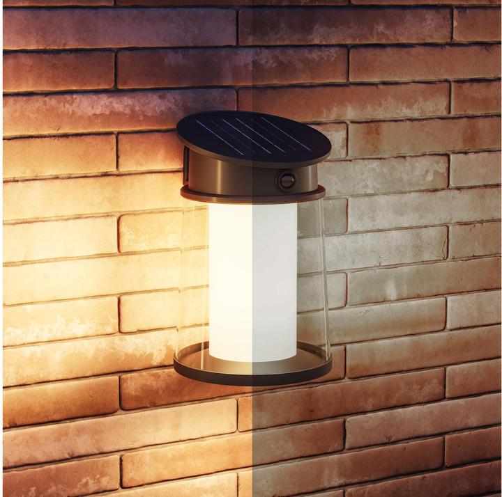Image du produit Philips Lighting Juda 929004633201 Solar-Aussenwandleuchte 3.2 W Warmweiss Schwa (470 lm, IP44)