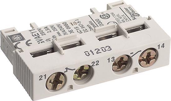 Schneider Electric Auxiliary contact block 1 NO contact 1 NC contact