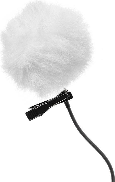 Actual product image Caruba Windjammer / Deadcat voor Lavalier Wit