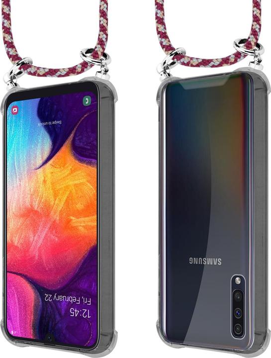 Produktbild Cadorabo TPU Handy Kette SILBER Cover