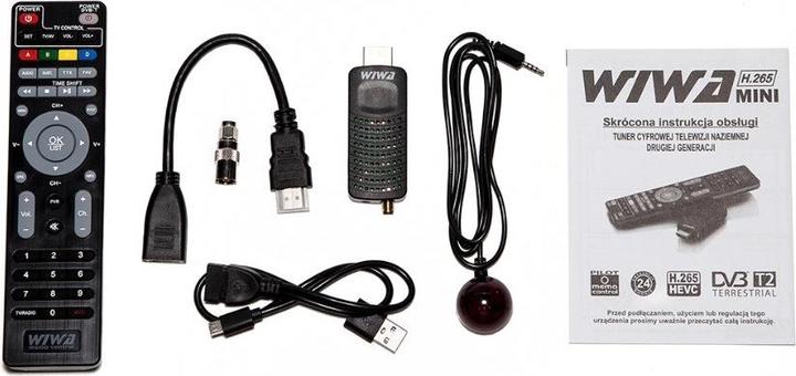 Actual product image Wiwa Tuner TV H.265 Mini (DVB-T, DVB-T2, CI+ slot)