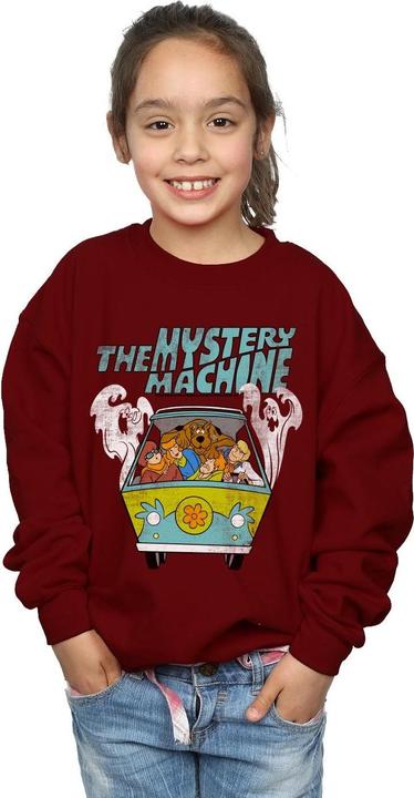 Actual product image Scooby Doo Girls Mystery Machine Sweatshirt (152, 158)