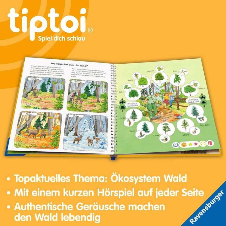 Image du produit tiptoi Wieso? Weshalb? Warum? Unser Wald (Allemand, Patricia Mennen, Kerstin M. Culpabilité, 2023)