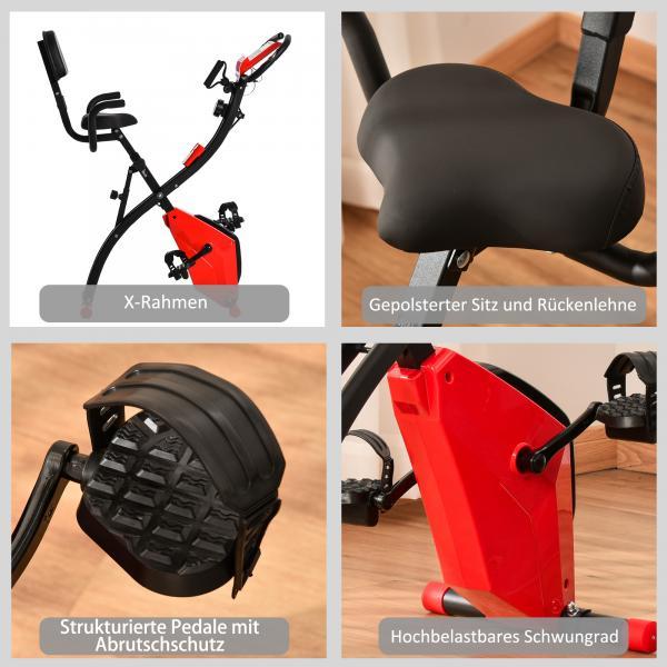 Produktbild Homcom Fahrradtrainer mit LCD Display