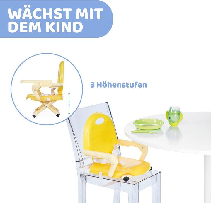 Image du produit Chicco Siège d'appoint Pocket Snack (Chaise haute Rehausseur)