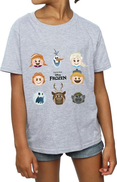 Immagine prodotto Disney Frozen Heads Maglietta Ragazze (116)