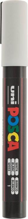 Produktbild Posca Marker PC-5M Rundspitze (Weiss, 2.50 mm, 1 x)