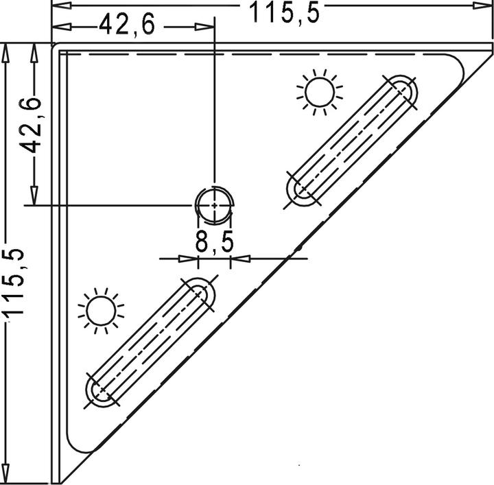 Immagine prodotto Charmag Angolo di carico del letto (1 pz.)