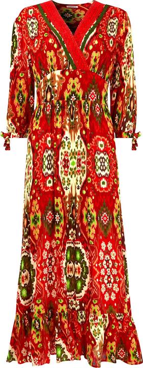 Actual product image Joe Browns Bold Print Wrap Maxi Dress (42)