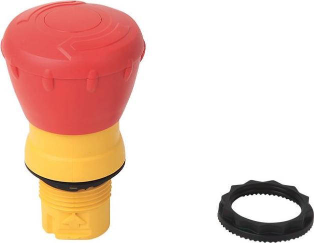 Immagine prodotto Allen Bradley Attuatore a pulsante, sblocco rotativo Rilascio tramite rotazione Pulsante rosso IP69K / IP66