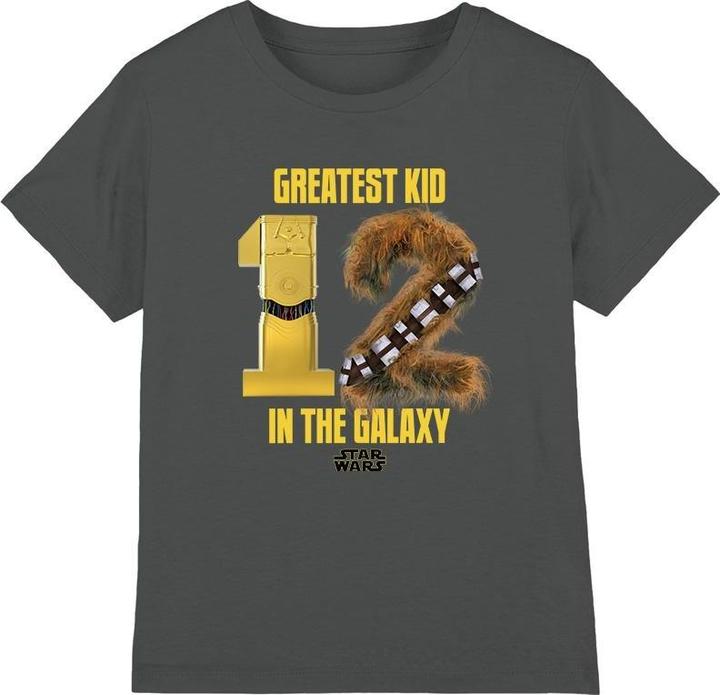 Actual product image Star Wars Childrens/Kids Greatest Kid C3PO R2-D2 T-Shirt (116)