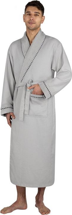 Actual product image Normani Men's bathrobe waffle pique Moyo - 9129 (S/M)