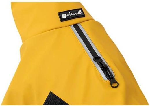 Image du produit Petlando Imperméable Dublin pour chiens Jaune M (M, Imperméable pour chien)
