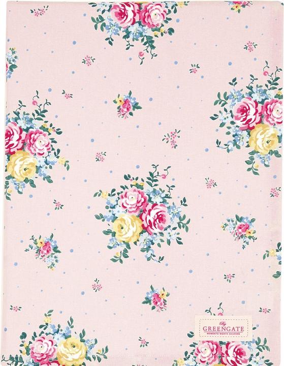 Actual product image Greengate Laura tablecloth pale pink 100 x 100 cm (100 x 100 cm)