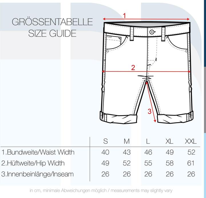 Actual product image Blend Deniz Men's Denim Shorts (XXL)