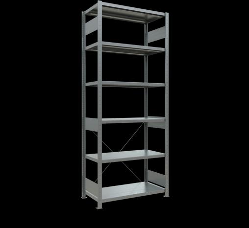Actual product image Schulte Lagertechnik MULTIplus250 basic racking system with cross braces