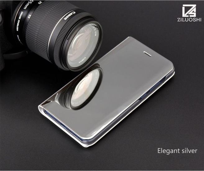 Actual product image MU Classic Mirror View Window Cover (Huawei Y6 Pro (2017))