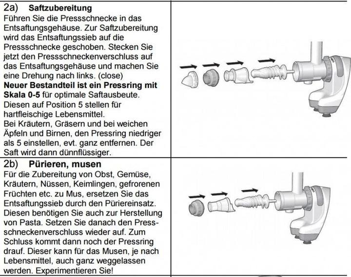 Produktbild VitaLeo 1000 Saftpresse