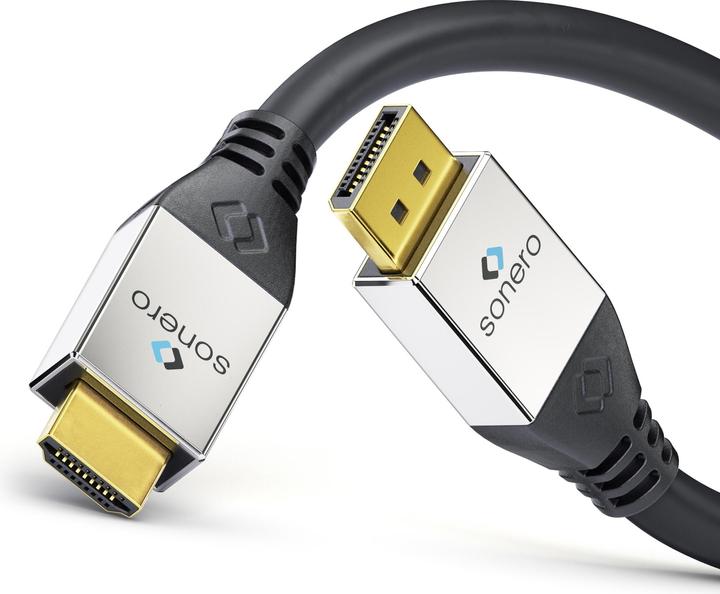 Produktbild Sonero DisplayPort — HDMI (Typ A) (1.50 m, DisplayPort, HDMI)
