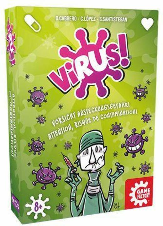 Actual product image Game Factory Virus (German, French, Italian)