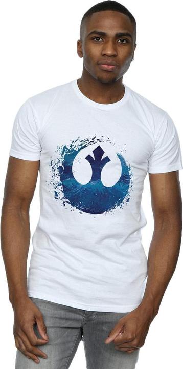 Immagine prodotto Star Wars The Rise Of Skywalker Resistance Symbol Wave Maglietta Uomo (S)
