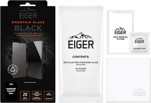 Image du produit Eiger Mountain Glass Black (1 pièce(s), Samsung Galaxy S24+)