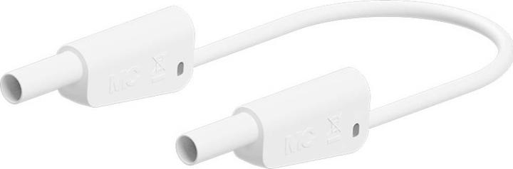 Immagine prodotto Stäubli SLK-4A-F25 Cavo di misura ( - ) 25 cm Bianco 1 pz.