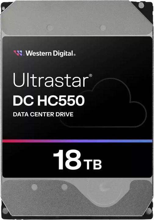 Actual product image WD Ultrastar DC HC550 (18 TB, 3.5", CMR)