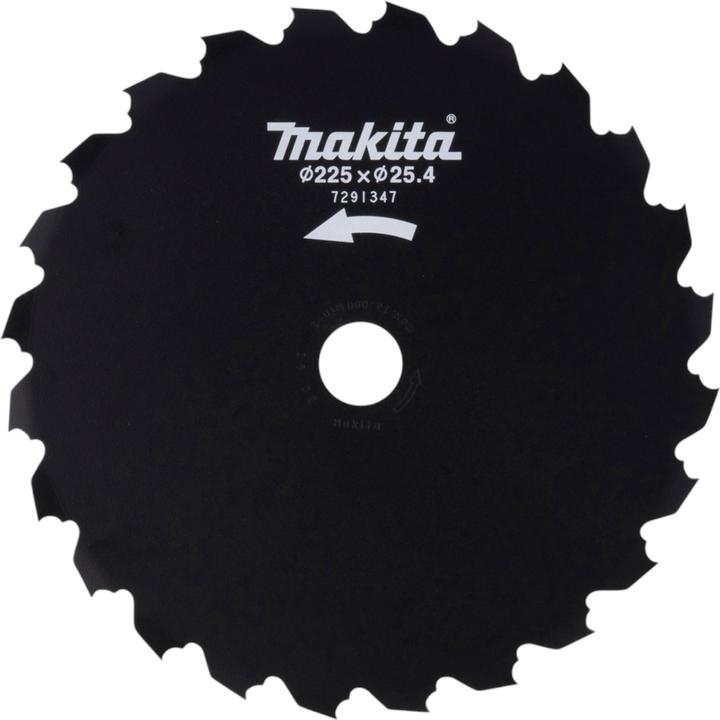 Actual product image Makita Chisel Tooth Saw Blade 255mm (Weed whacker, Garden machinery spare parts)