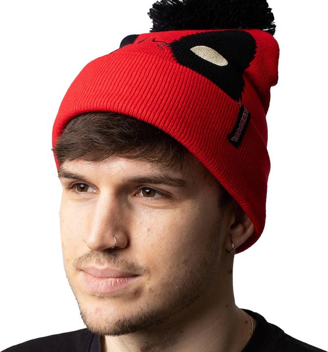 Produktbild Deadpool Mütze Bommel