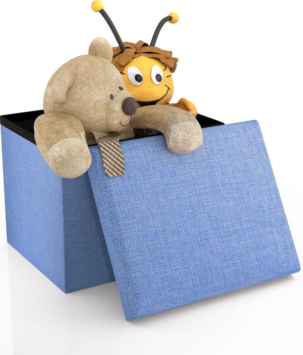 Actual product image Intirilife Seat Cube SEA BLUE