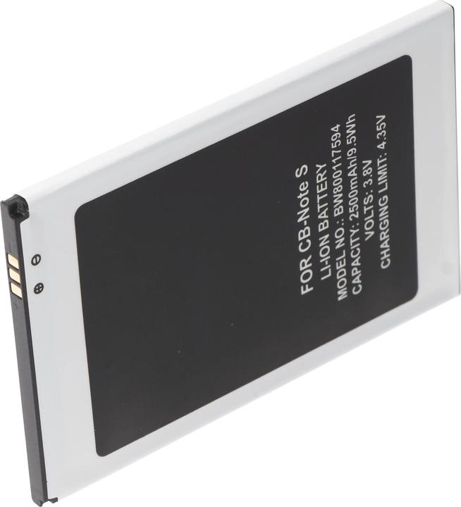 Image du produit AccuCell Batterie Li-Ion 2500mAh 3.7 volts pour smartphone Cubot Note S, 99,3x64,9x4,4mm