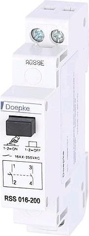 Image du produit Doepke Interrupteur 2 pôles RSS 016200