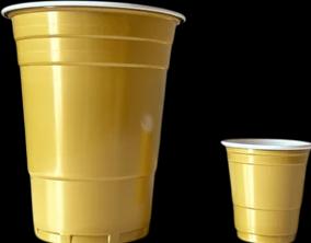 Immagine prodotto MrPong Goldene Beer Pong Shot Becher - 100 Stk. Schnapsbecher (100 x)