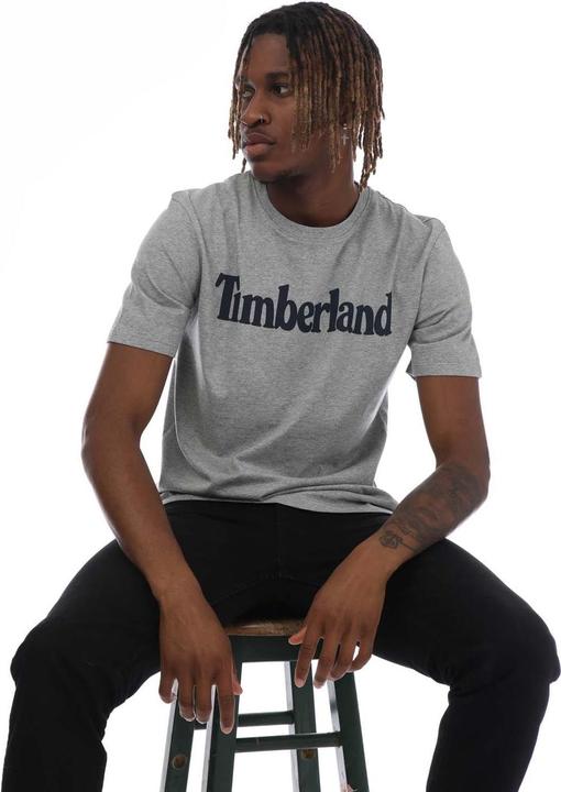 Actual product image Timberland Mens Northwood Wordmark T-Shirt (L)