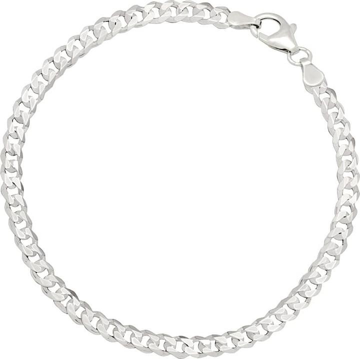 Candy Panzer-Armband Hemera 3.3 mm, 925 Sterling Silber (17 cm, 925 Sterling Silber)