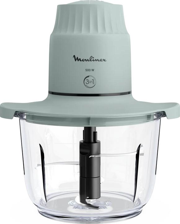 Immagine prodotto Moulinex Tritatutto con Recipiente in Vetro, Capacità di 1 L, Vetro Borosilicato DJ603110 (1000 ml, 500 W)