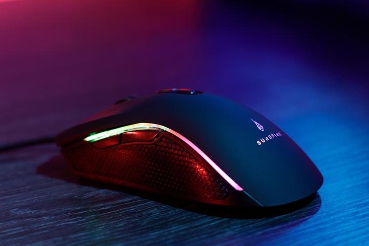 Image du produit SureFire Hawk Claw Souris de jeu 7 boutons avec RGB (Filaire)