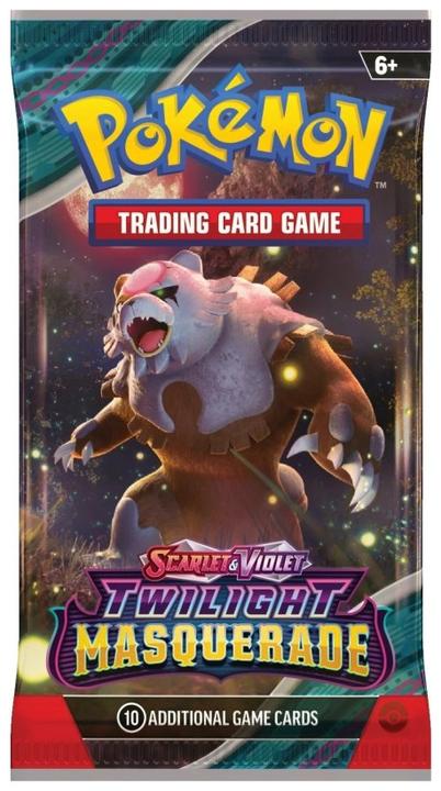 Actual product image Pokémon Twilight Masquerade (English, Booster Pack)