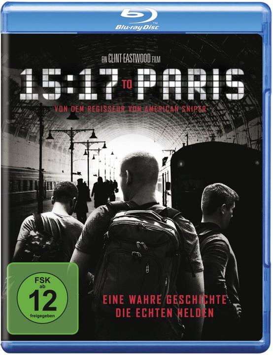 Produktbild 15:17 to Paris (Blu-ray, 2018, Deutsch)