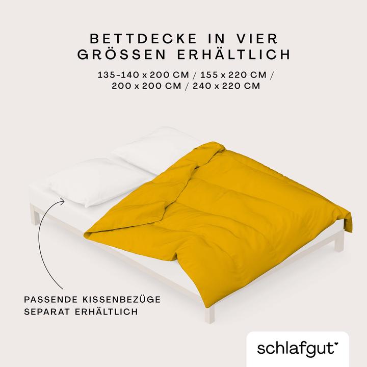 Image du produit schlafgut Woven Satin (Housse de couette, 155 x 220 cm)