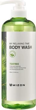 Actual product image Mizon My Relaxing Time Tea Tree Body Wash 27oz - Nourish, Moisturize, and Soothe Skin (27 ml)