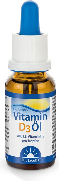 Produktbild Dr. Jacob's Vitamin D3 Öl (1 Stück, Tropfen, 70 g)