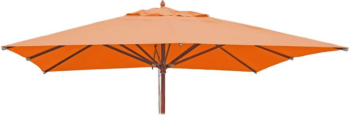 Produktbild Mendler Bezug für Gastronomie Holz-Sonnenschirm, Sonnenschirmbezug Ersatzbezug, eckig 4x4m Polyester 3kg - t (4 m)