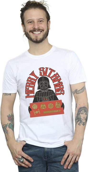 Immagine prodotto Star Wars Episode IV: A New Hope Merry Sithmas Maglietta Uomo (S)
